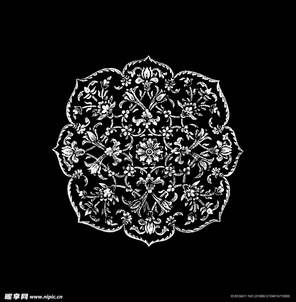 底纹花纹