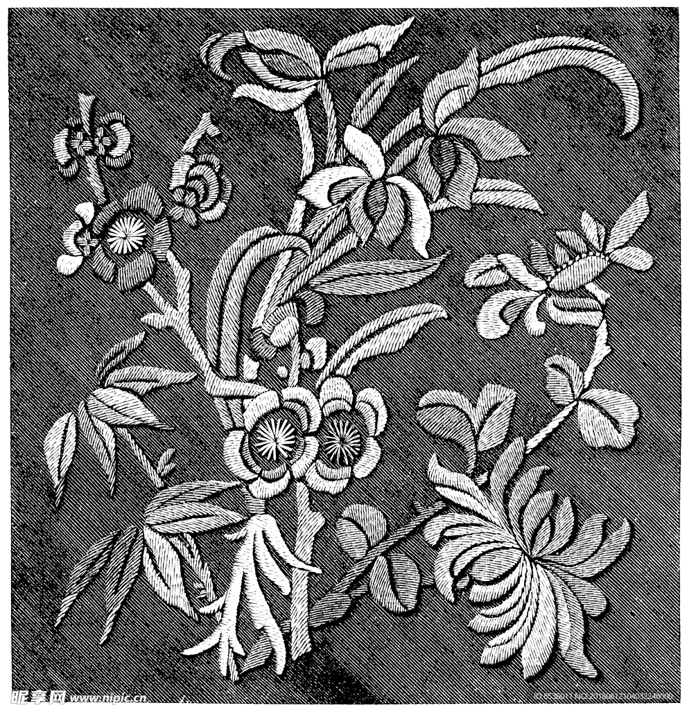 底纹花纹