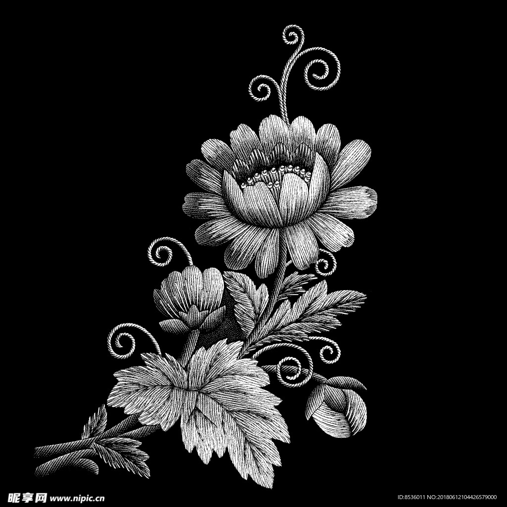 底纹花纹