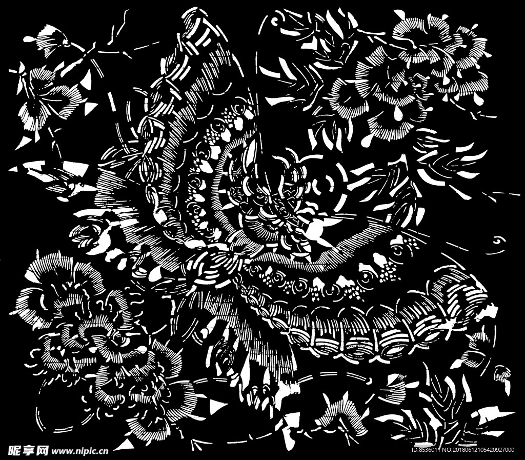 底纹花纹