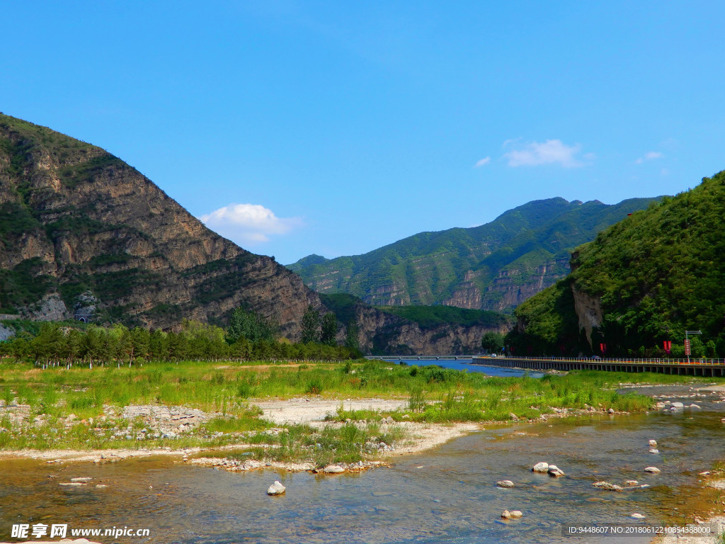 百里峡风景