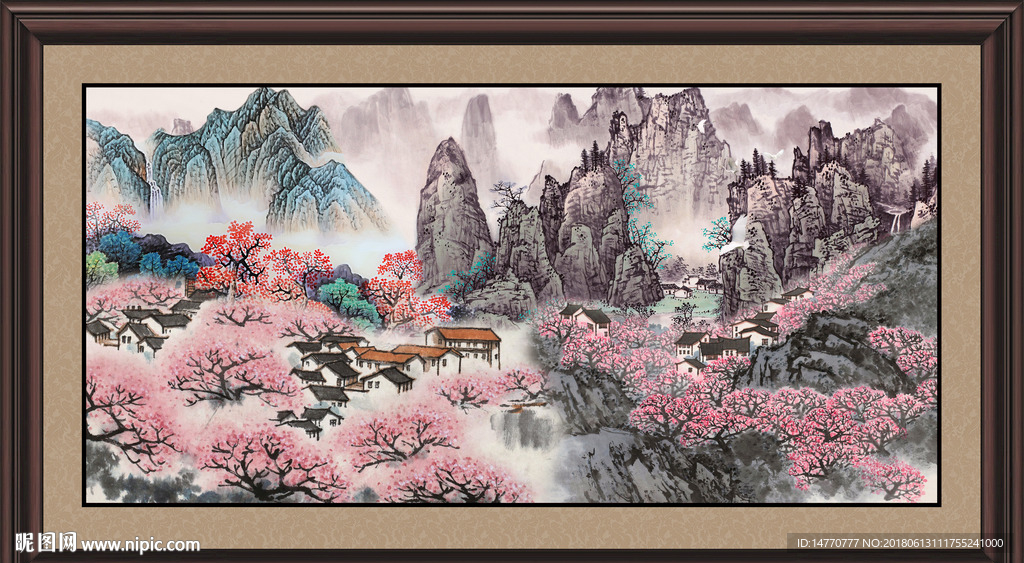 国画风景