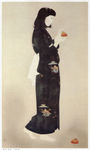 日本仕女浮世绘 《酸浆》