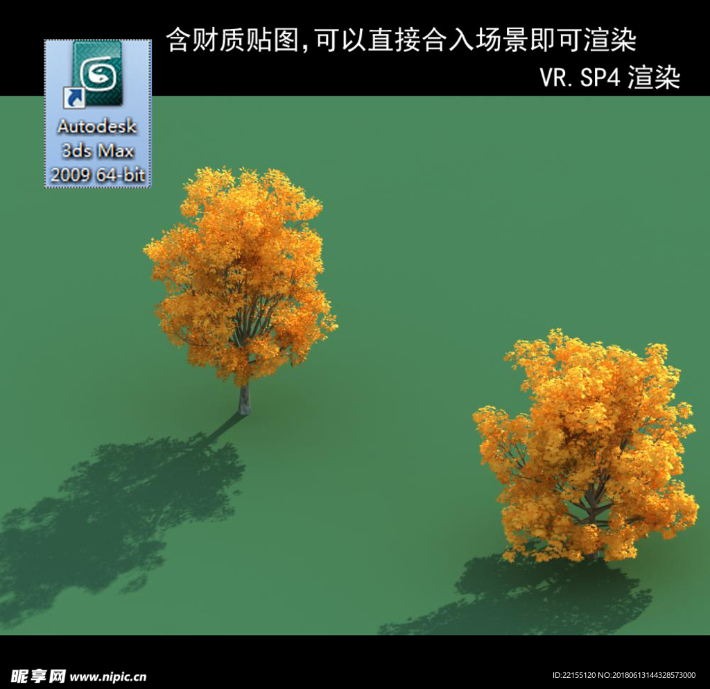 3D灌木模型 3D植物模型