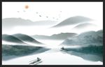水墨背景墙