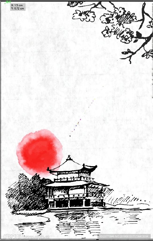 水墨背景