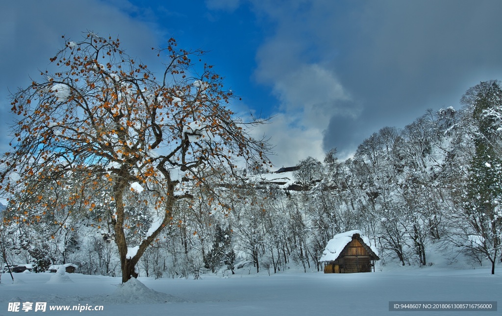 冬季山川雪景图片