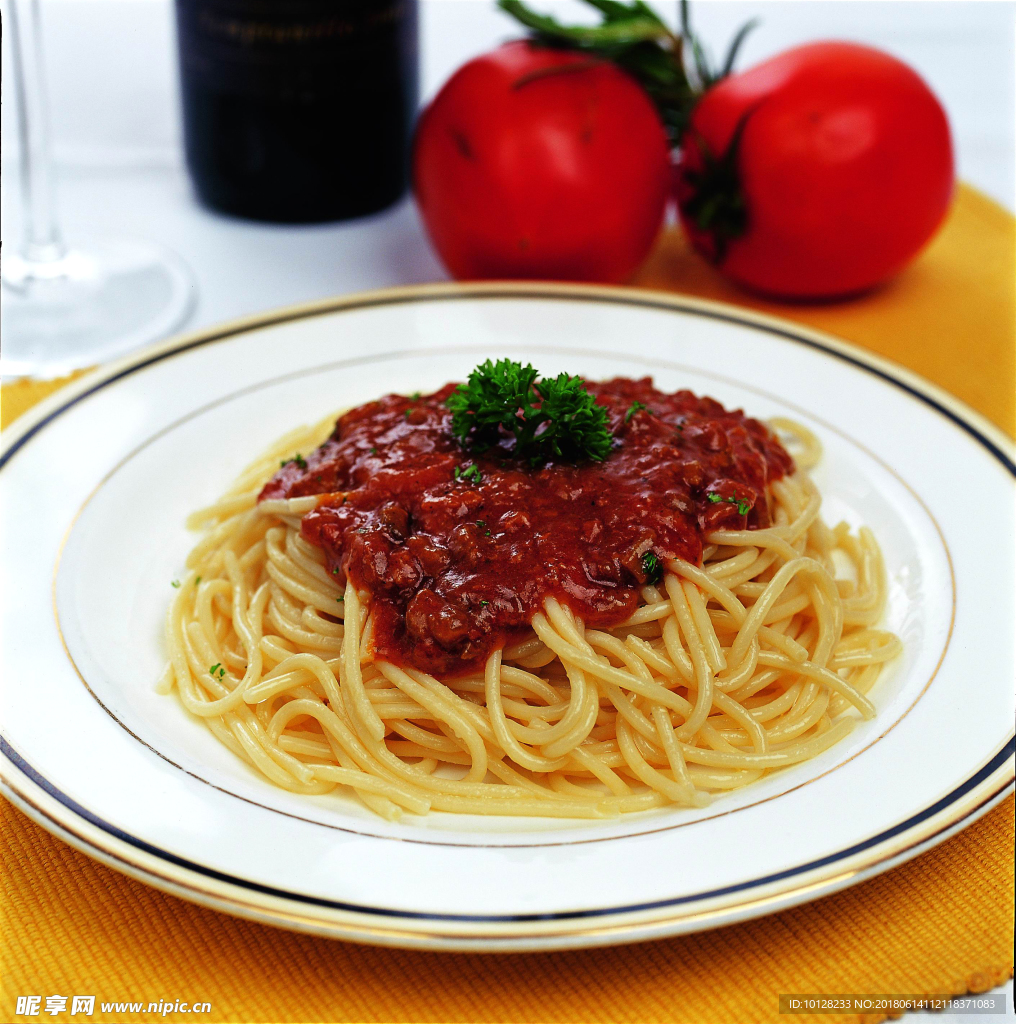 猪肉酱意大利面