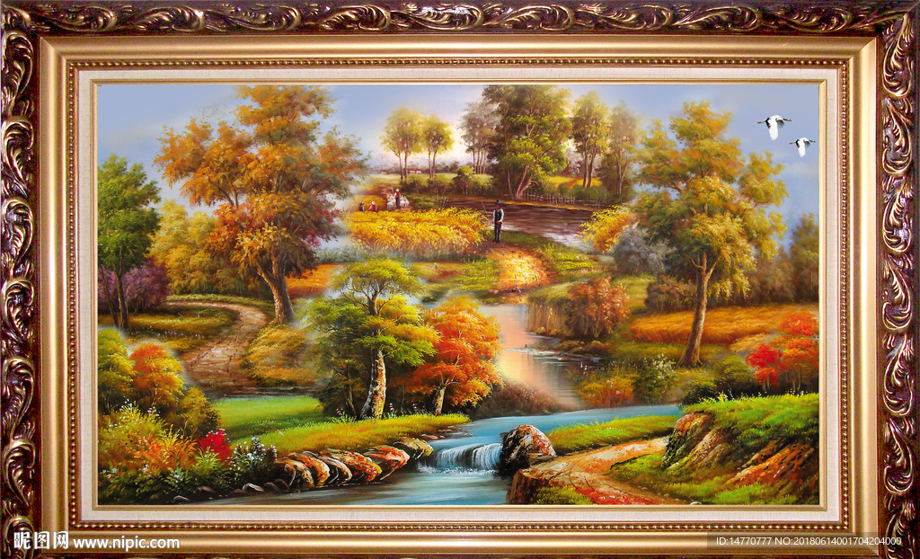 风景油画