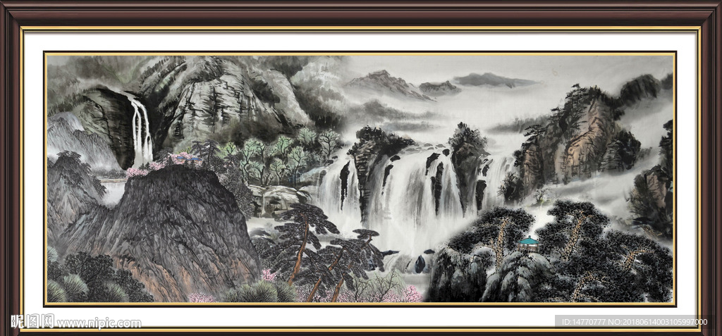 国画山水