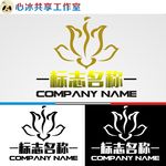 花logo