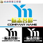 y字母logo