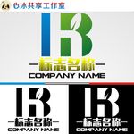 hb字母logo