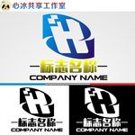 H字母logo