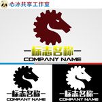 马logo