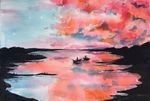 水彩风景1