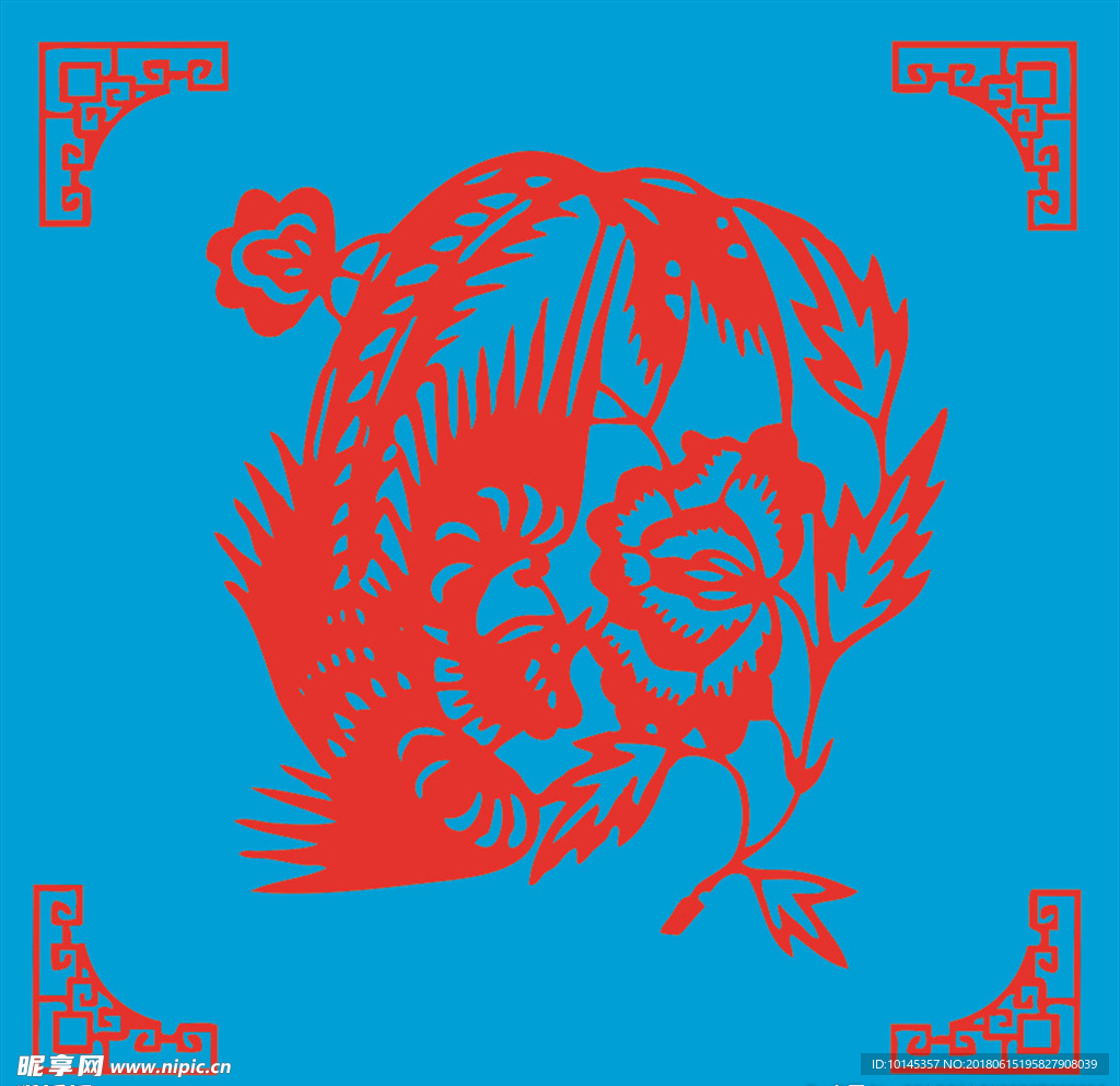 花鸟剪纸