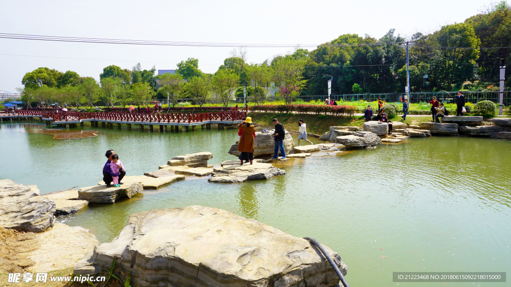 玉湖公园水景