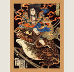 浮世绘武士图