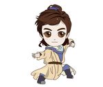 郭靖人物矢量图