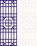 中式窗格