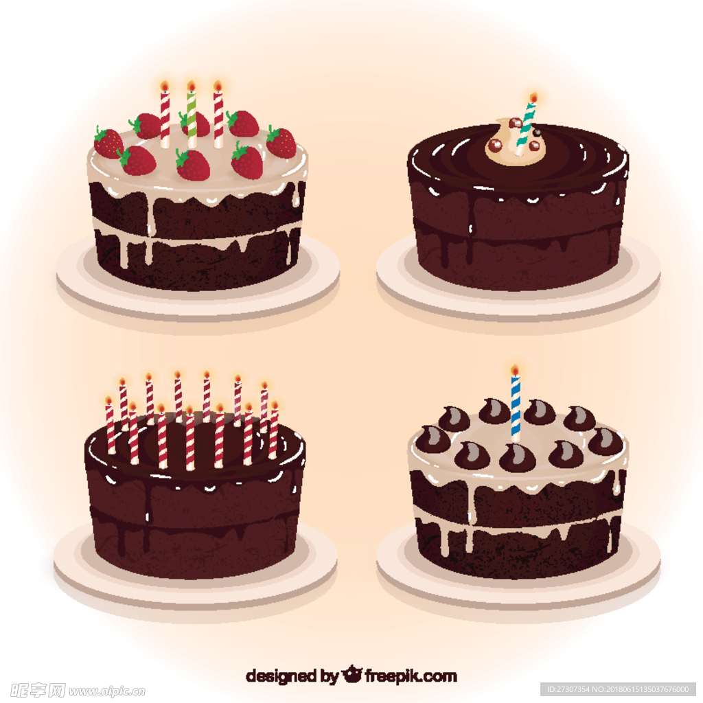 巧克力生日蛋糕