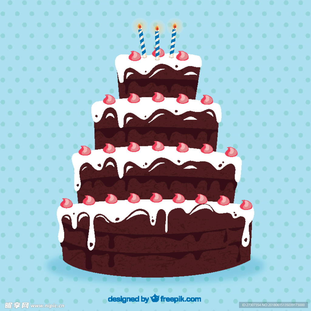 巧克力生日蛋糕