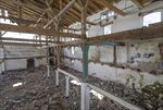 砖木结构建筑废墟