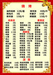 烧烤店菜单_图片编号