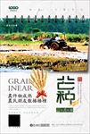 简约中国风二十四节气芒种节气海