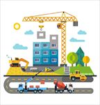 扁平化建筑图片