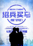 招兵买马创意招聘海报