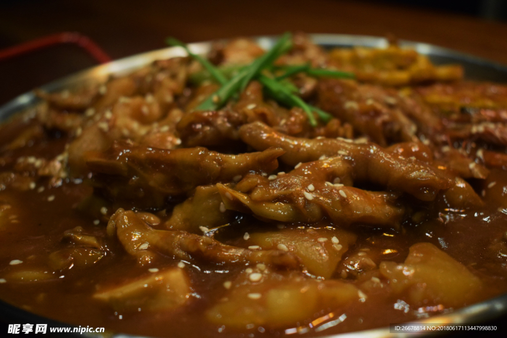 鸡爪煲