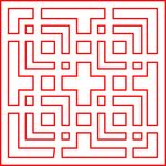 中式窗格