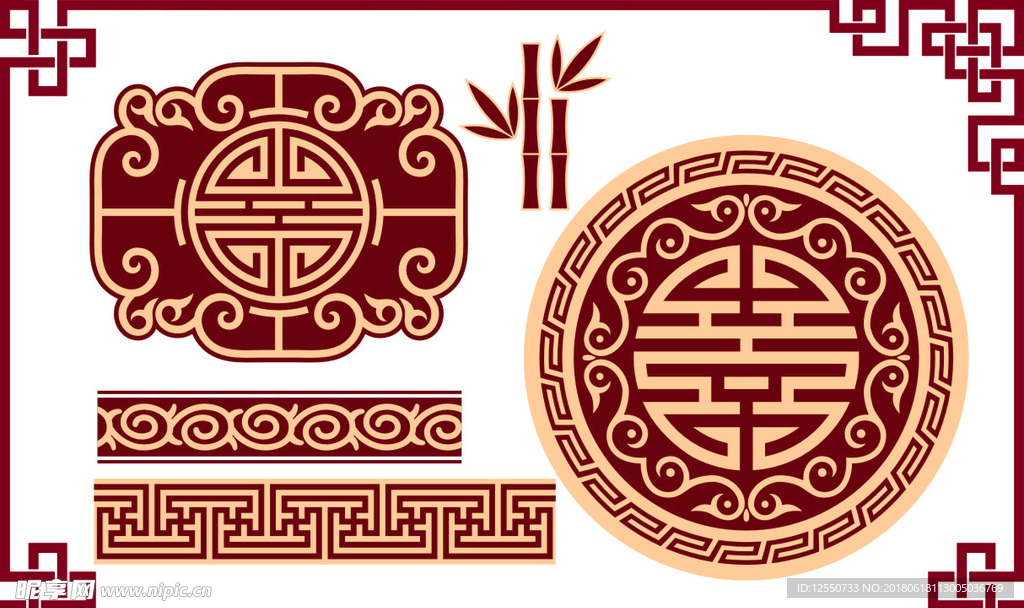 中国风纹理
