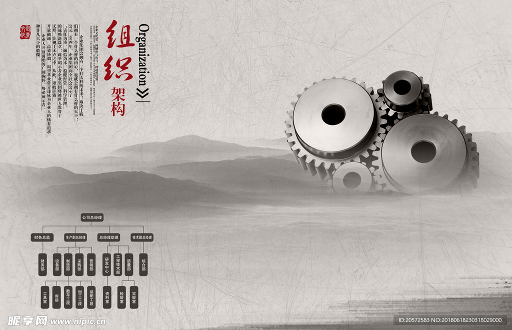 中国风画册06组织架构