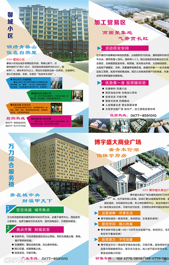 房地产展板