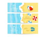 夏日夏季海滨沙滩banner