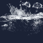动感水花水流元素