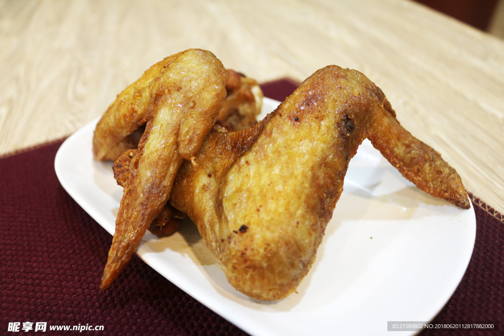 香辣炸鸡翅