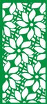 矢量花雕  雕花