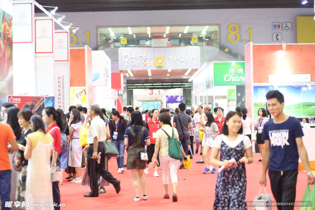 展会现场
