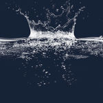 动感水花水流元素