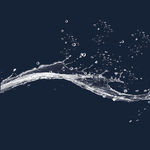 动感水花水流元素