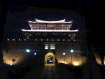 夜景建筑灯光