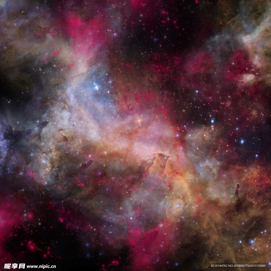 唯美星空背景