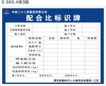 配合比标识牌