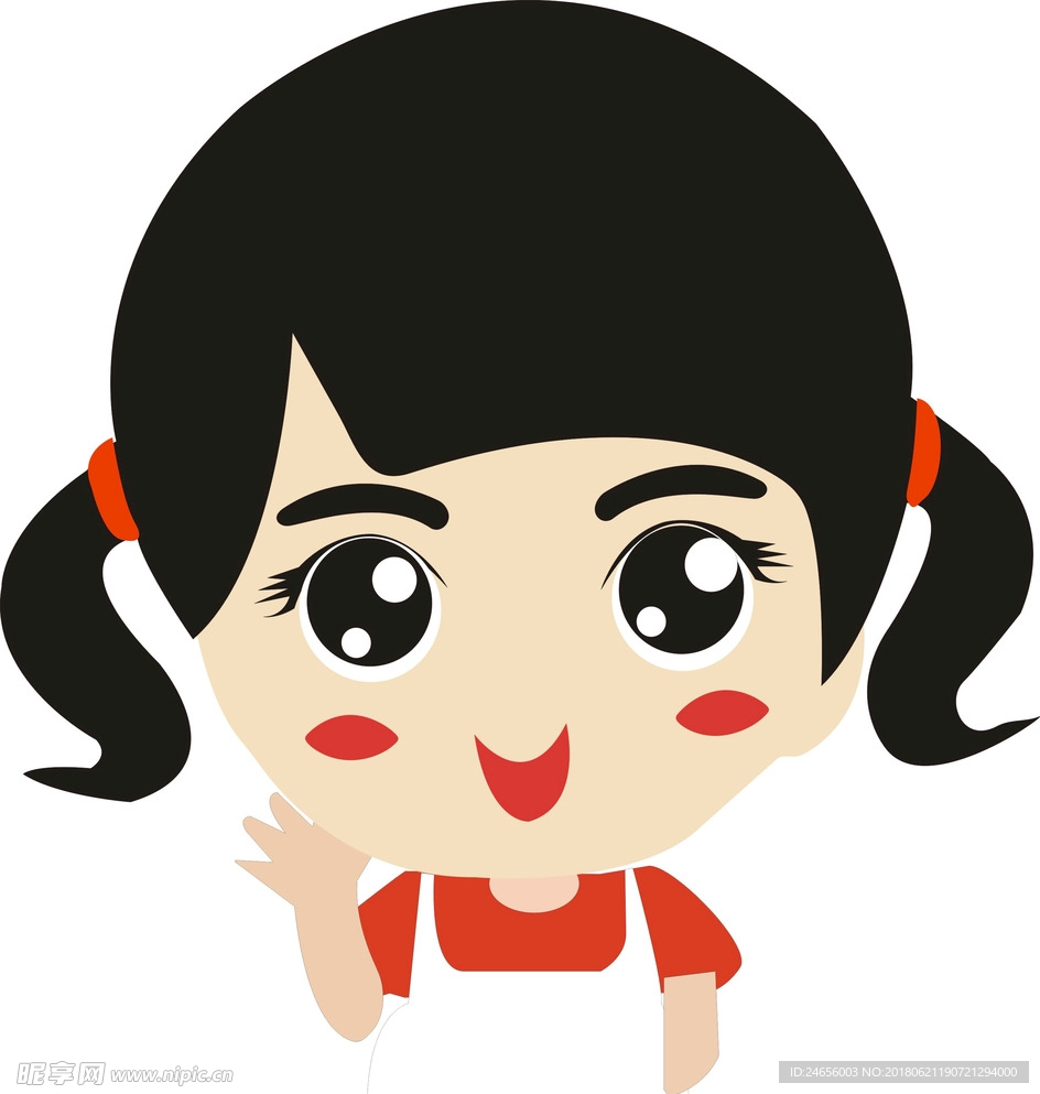 可爱女孩