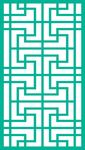 中式窗格 矢量隔断