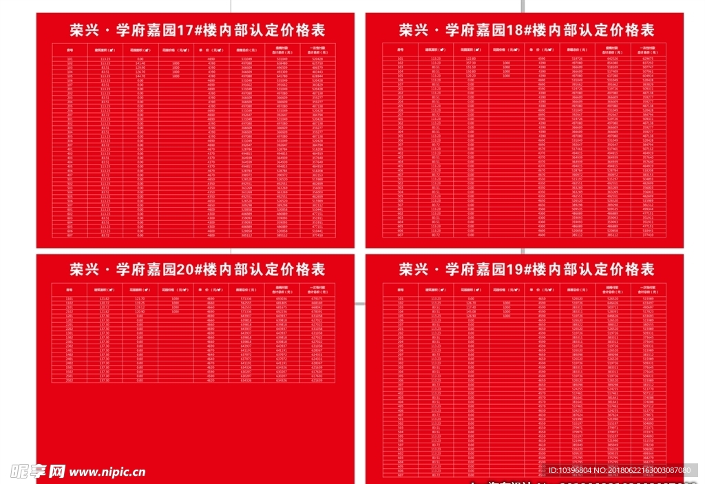 房源表